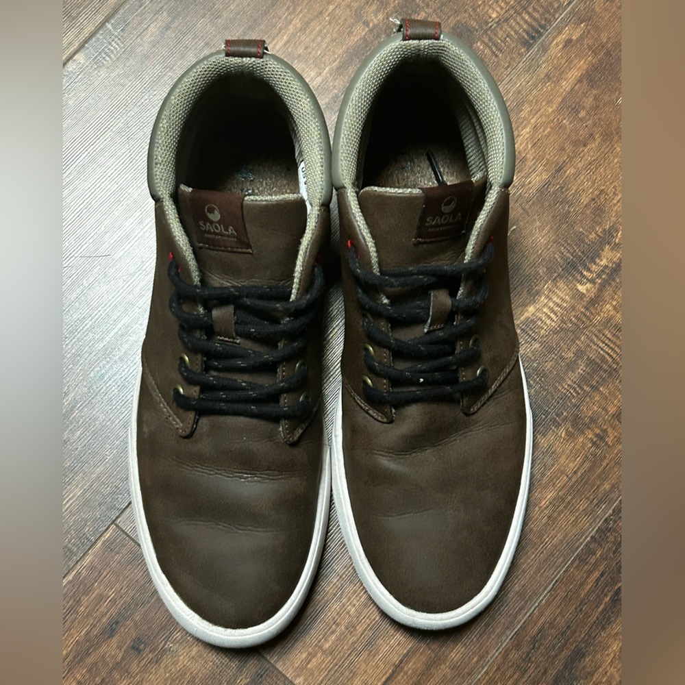 Saola Men's Brown Casual Shoes size 9.5 EUC